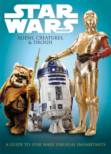 Star Wars: Aliens, Creatures and Droids (STAR WARS) book cover by Titan