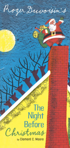 The Night Before Christmas book cover by Roger Duvoisin, Clement C. Moore