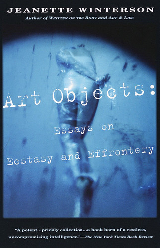 Art Objects: Essays on Ecstasy and Effrontery (Vintage International) book cover by Jeanette Winterson