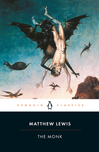 The Monk book cover by Matthew Lewis, Christopher MacLachlan