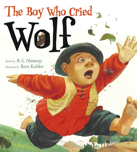 The Boy Who Cried Wolf book cover by B. G. Hennessy