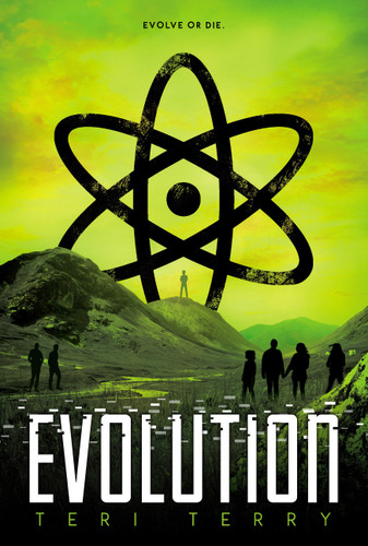 Evolution (The Dark Matter Trilogy) book cover by Teri Terry