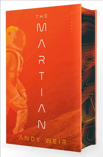 The Martian (Deluxe Edition): A Novel book cover by Andy Weir