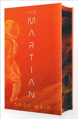 The Martian (Deluxe Edition): A Novel book cover by Andy Weir