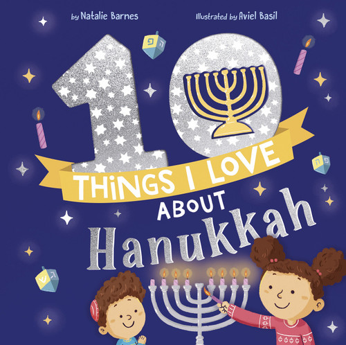 10 Things I Love About Hanukkah (10 Things I Love About) book cover by Natalie Barnes