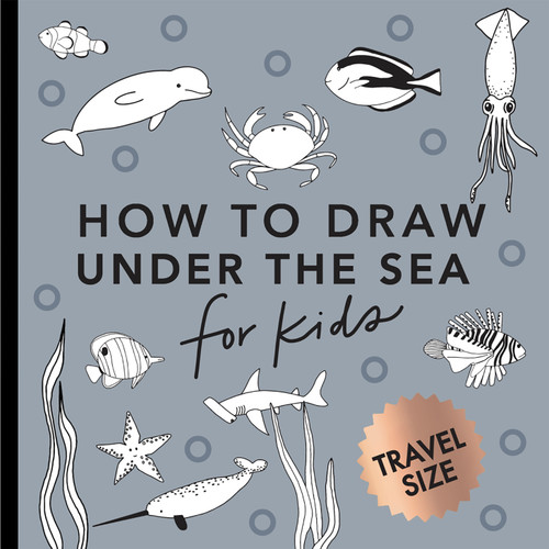 Under the Sea: How to Draw Books for Kids with Dolphins, Mermaids, and Ocean Animals (Summer Activity Book for Kids) (Travel Activities Series) book cover by Alli Koch
