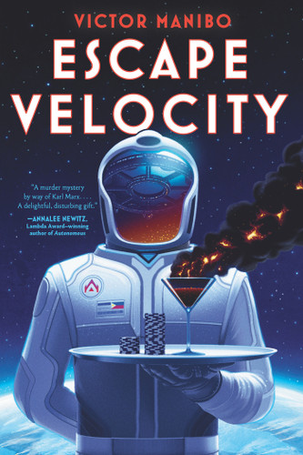 Escape Velocity book cover by Victor Manibo