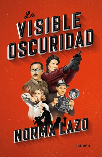 La visible oscuridad / Visible Darkness book cover by Norma Lazo