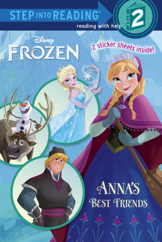 Anna's Best Friends (Disney Frozen) (Step into Reading, Step 2) book cover by Christy Webster