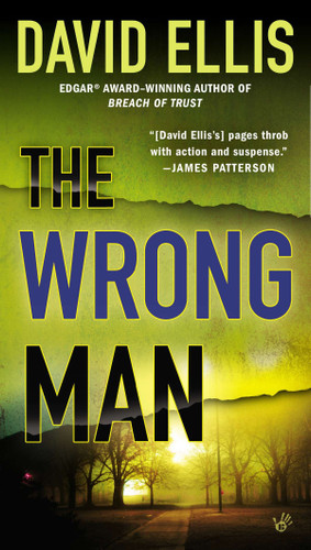 The Wrong Man (A Jason Kolarich Novel) book cover by David Ellis