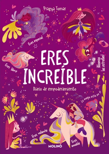 Eres increíble: Diario de empoderamiento / Hey Girl! Empowering Journal: To Develop Gratitude and Mindfulness Through Positive... book cover by Pragya Tomar