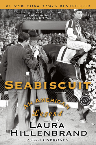 Seabiscuit: An American Legend book cover by Laura Hillenbrand
