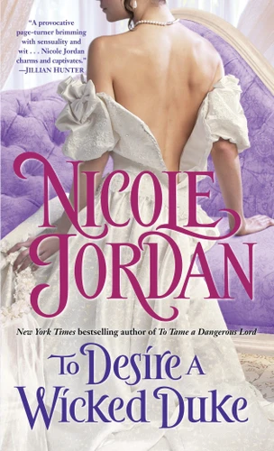 To Desire a Wicked Duke (The Courtship Wars) book cover by Nicole Jordan