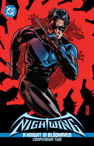 Nightwing: A Knight in Bludhaven Compendium Two book cover by Chuck Dixon