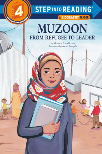 Muzoon: From Refugee to Leader (Step into Reading, Step 4) book cover by Muzoon Almellehan