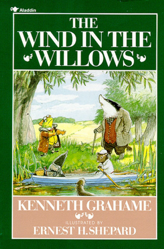 The Wind in the Willows book cover by Kenneth Grahame