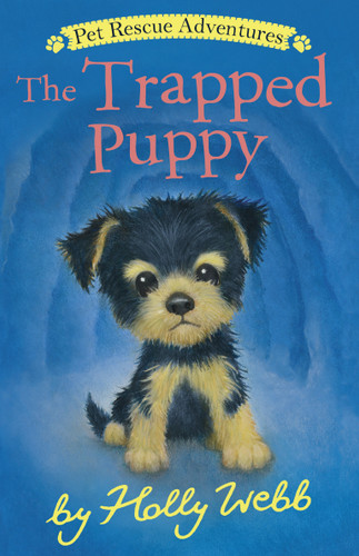 The Trapped Puppy (Pet Rescue Adventures) book cover by Holly Webb