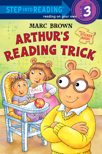 Arthur's Reading Trick (Step into Reading, Step 3) book cover by Marc Brown