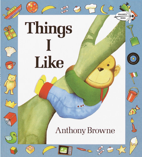 Things I Like book cover by Anthony Browne