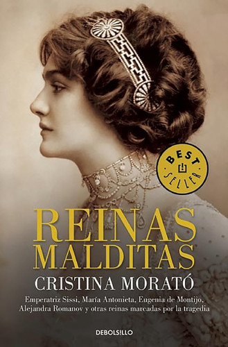 Reinas malditas / Damned Queens book cover by Cristina Morat#
