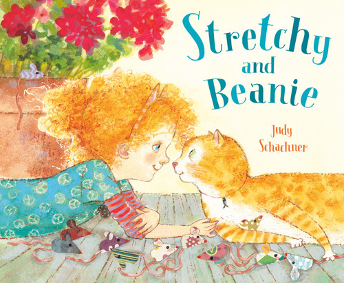 Stretchy and Beanie book cover by Judy Schachner