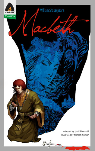 Macbeth: The Graphic Novel (Campfire Graphic Novels) book cover by William Shakespeare