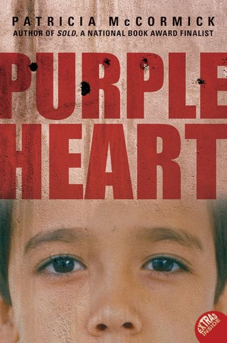 Purple Heart book cover by Patricia McCormick