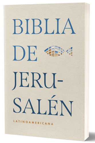 Biblia Católica Biblia de Jerusalén Latinoamericana edición económica rústica marrón arena / Spanish Jerusalem Bible, Latin American Edition, Economy book cover by Biblia de Jerusalén