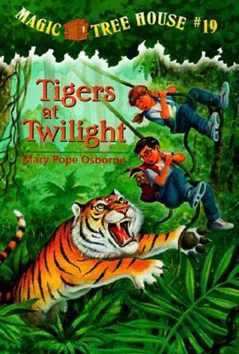 Magic Tree House #19: Tigers at Twilight Cover