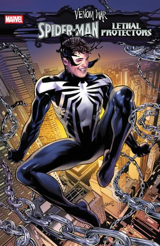Venom War: Spider-Man/Lethal Protectors (VENOM WAR: SPIDER-MAN) book cover by Collin Kelly, Marvel Various