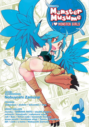 Monster Musume: I Heart Monster Girls Vol. 3 (Monster Musume: I Heart Monster Girls) book cover by Okayado