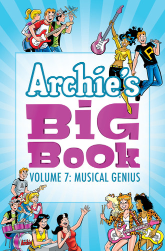 Archie's Big Book Vol. 7: Musical Genius (Archie's Big Book) book cover by Archie Superstars