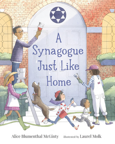 A Synagogue Just Like Home book cover by Alice Blumenthal McGinty