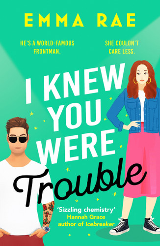 I Knew You Were Trouble: A must-read spicy enemies-to-lovers romance book cover by Emma Rae