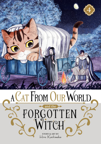 A Cat from Our World and the Forgotten Witch Vol. 4 (A Cat From Our World and the Forgotten Witch) book cover by Hiro Kashiwaba