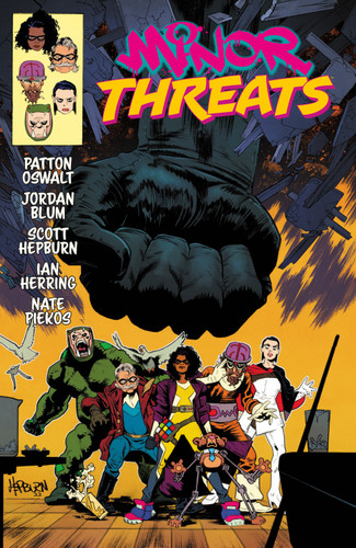 Minor Threats Volume 1: A Quick End To A Long Beginning (Minor Threats) book cover by Patton Oswalt, Jordan Blum