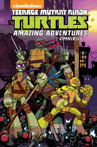 Teenage Mutant Ninja Turtles: Amazing Adventures Omnibus book cover by Landry Q. Walker, Matthew K. Manning