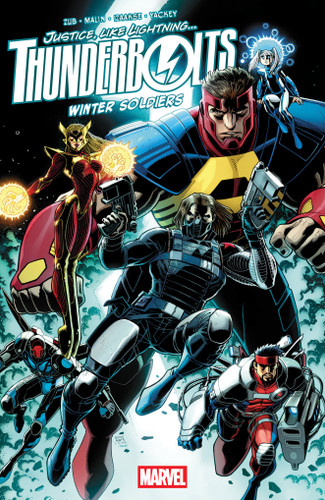Thunderbolts: Winter Soldiers (THUNDERBOLTS) book cover by Jim Zub, Kurt Busiek