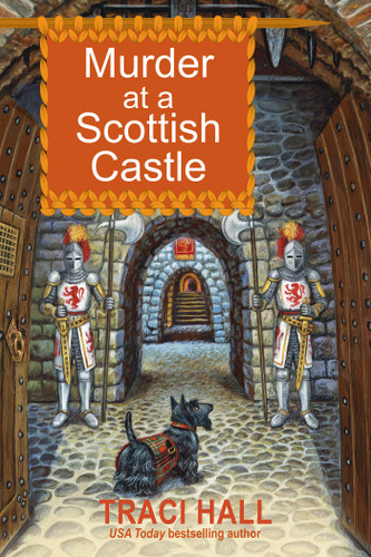 Murder at a Scottish Castle (A Scottish Shire Mystery) book cover by Traci Hall