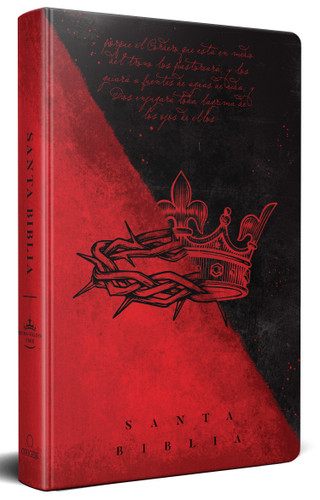 Biblia RVR 1960 letra grande tamaño manual, tapa dura doble corona / Spanish Bible RVR 1960 Handy Size Large Print Hardcover double crown book cover by Reina Valera Revisada 1960