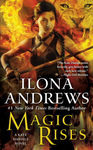 Magic Rises: A Kate Daniels Novel (Kate Daniels) book cover by Ilona Andrews
