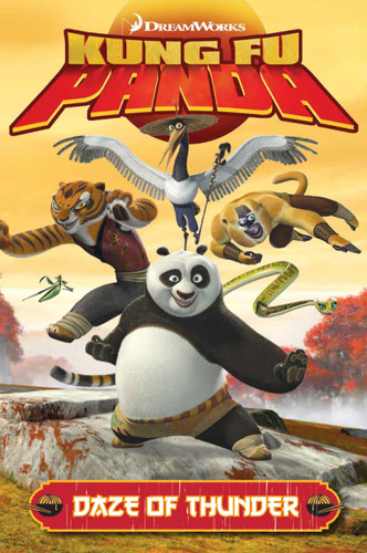 Kung Fu Panda: Daze of Thunder (Kung Fu Panda) book cover by Simon Furman, Lucas Ferreyra