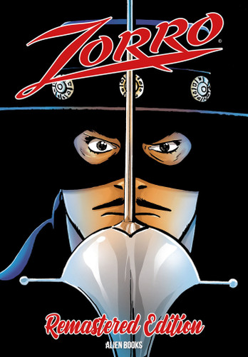 Zorro Remastered Edition book cover by Howard Chaykin