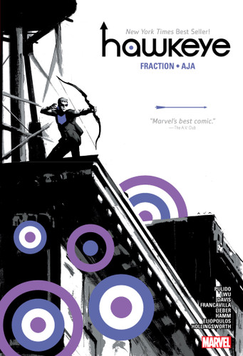 Hawkeye By Fraction & Aja Omnibus [New Printing] book cover by Matt Fraction