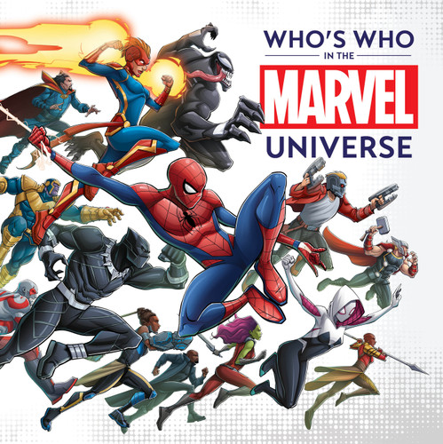 Who's Who in the Marvel Universe book cover by Steve Behling