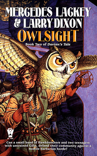 Owlsight (The Owl Mage Trilogy) book cover by Mercedes Lackey, Larry Dixon