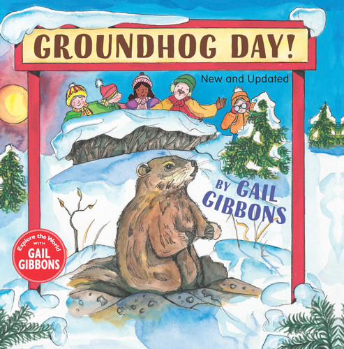 Groundhog Day! (New & Updated) book cover by Gail Gibbons
