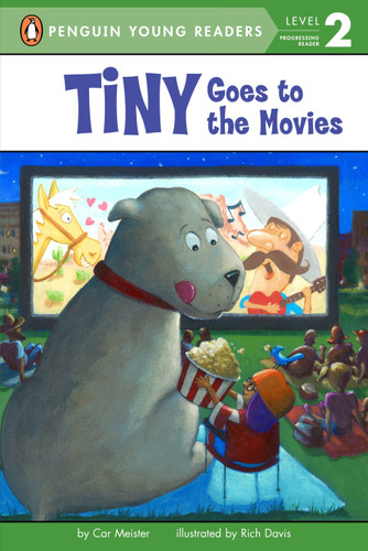 Tiny Goes to the Movies (Tiny) book cover by Cari Meister