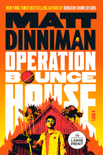 Operation Bounce House book cover by Matt Dinniman