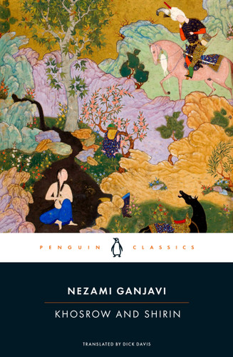 Khosrow and Shirin book cover by Nezami Ganjavi